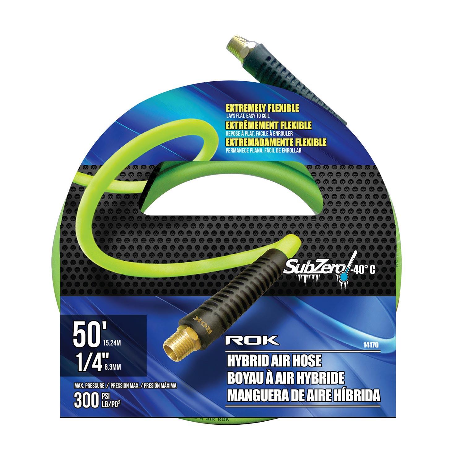 Boyau à air hybride Rok  1/4"  NPT x  50'