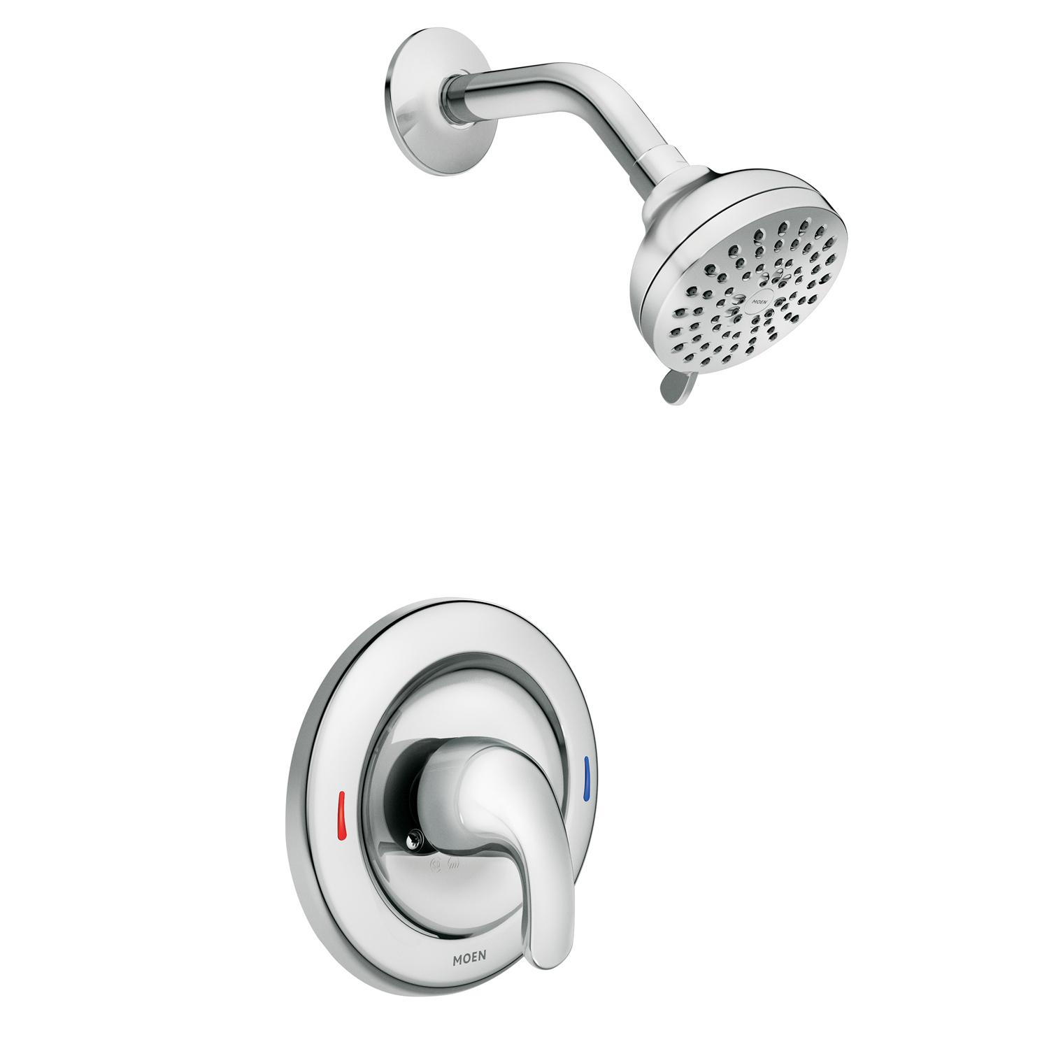 Douche à levier chromé Adler Posi-Temp®, 1 manette