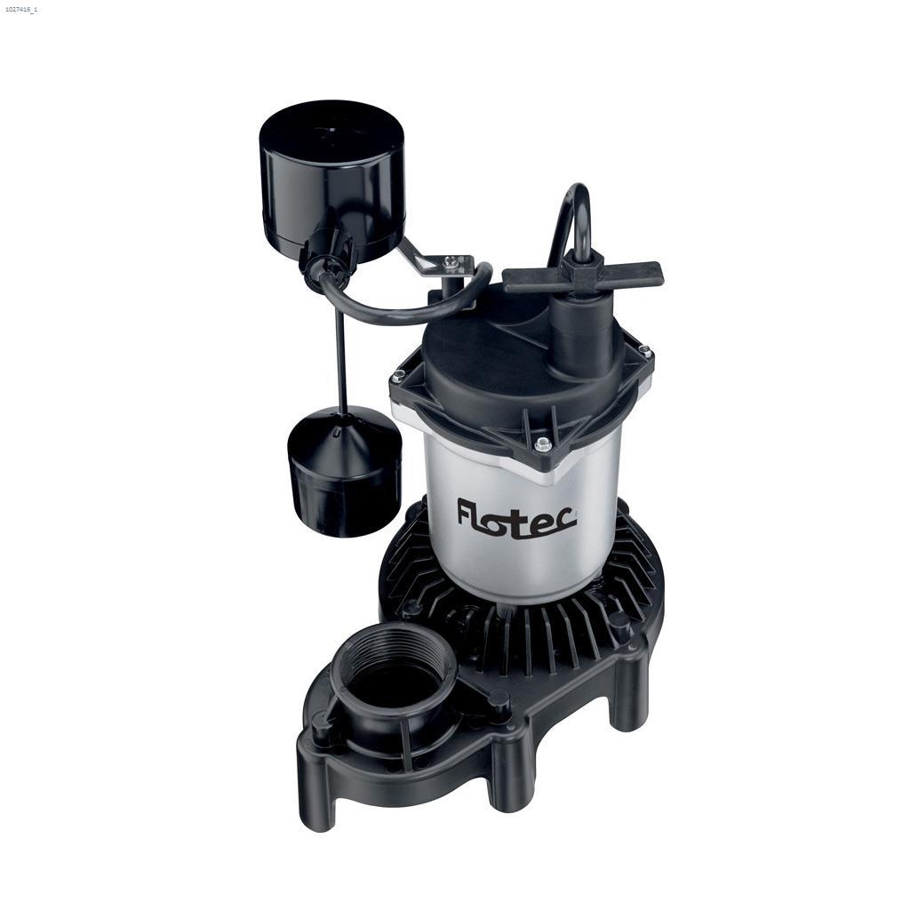 1/3 HP Vertical Float High Output Submersible Sump Pump