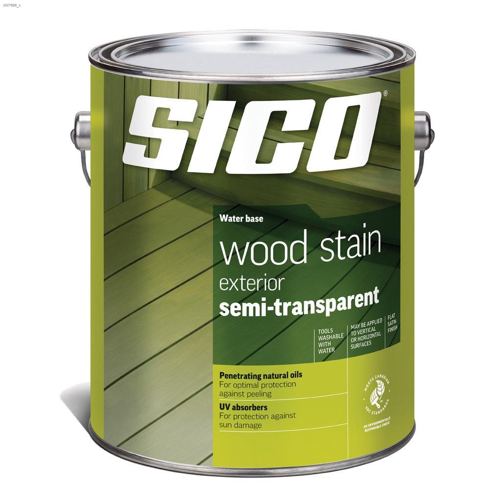 Exterior Semi-Transparent Stain 3.78L