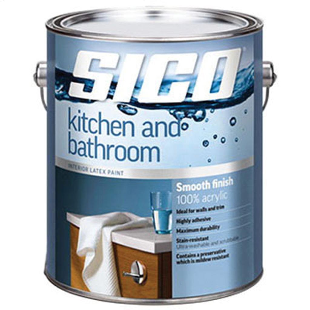 Peinture intérieure au latex pour cuisine/salle de bains 1 l