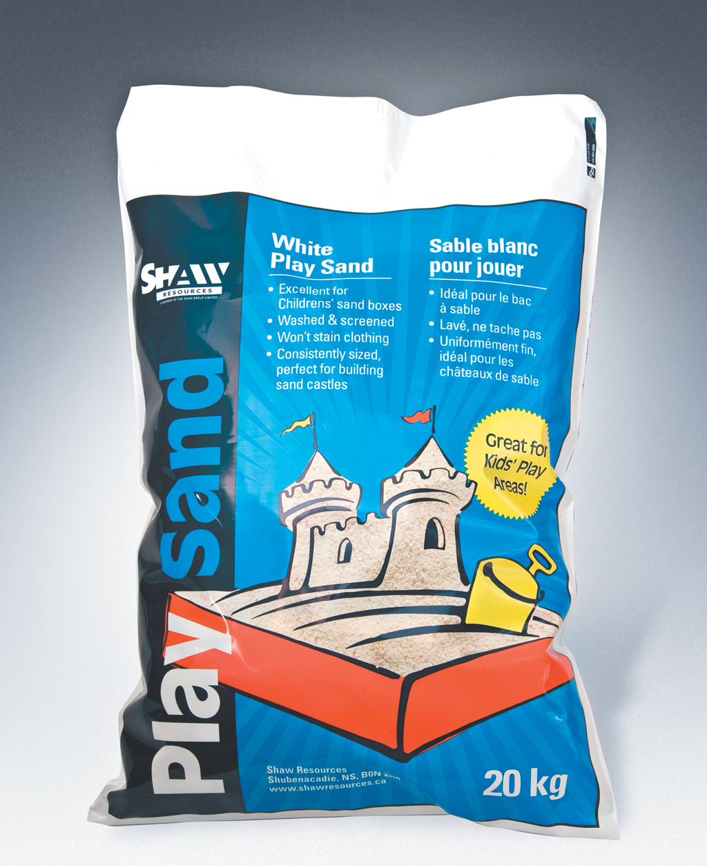 White Play Sand 20Kg