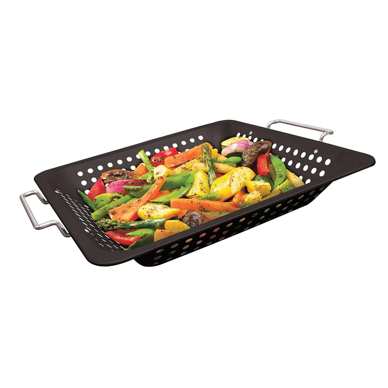 12" x 12" Porcelain-Coated Gro Pro Grill Basket