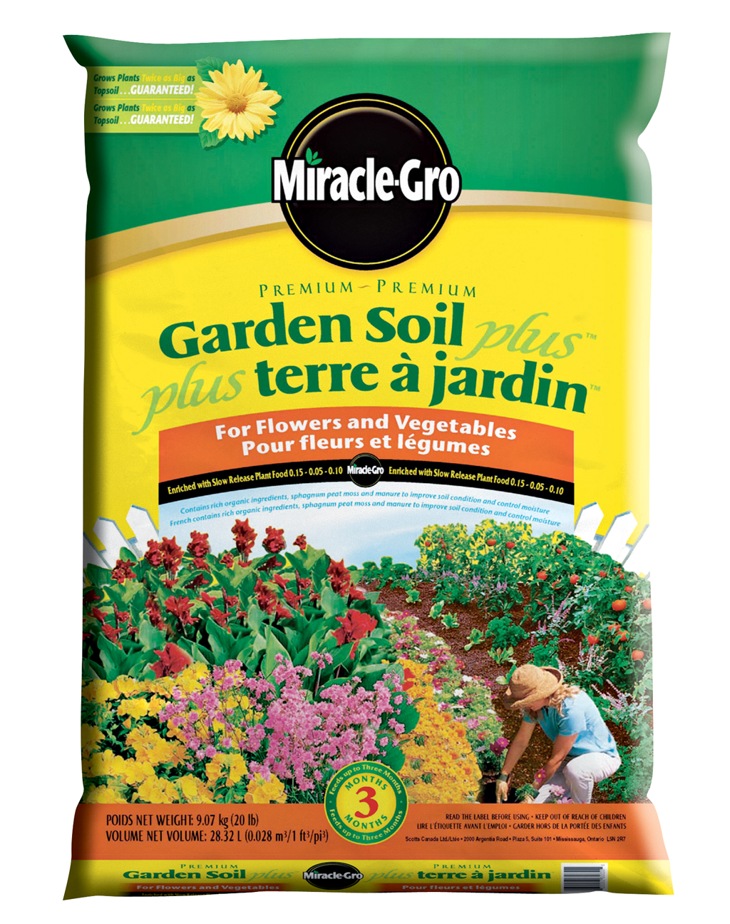 Garden Soil Flowers & Veg 28.3L