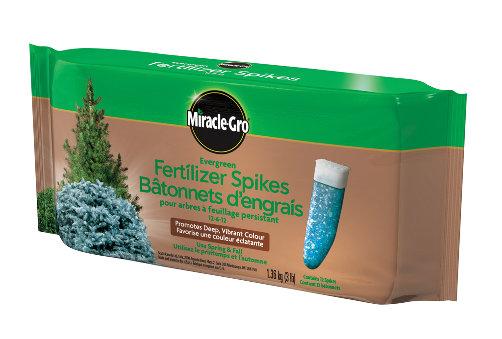 Miracle-Gro Evergreen Tree Spikes-12/Pack