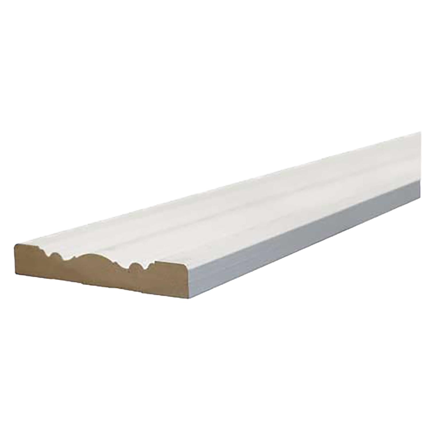 3/4" x 4-7/8" x 16' Primed MDF Casing