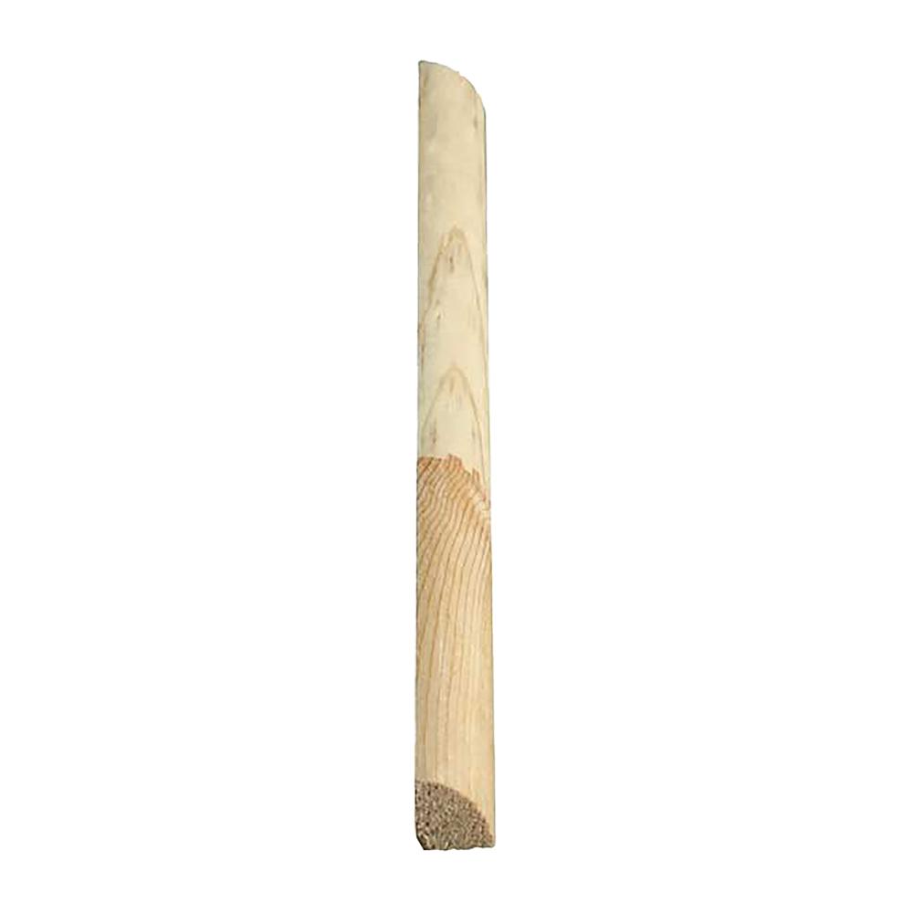 1/2" x 1/2" x 16' Finger Jointed Quarter Round Moulding
