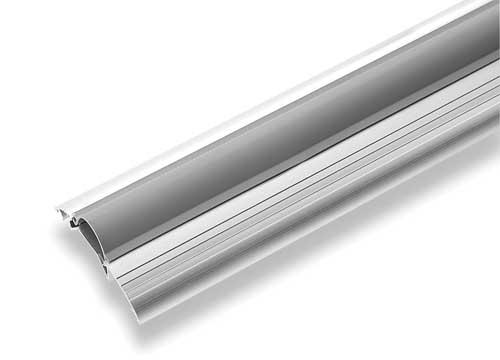 Seuil de Porte de 3" x 3/4" en Aluminium et Vinyle