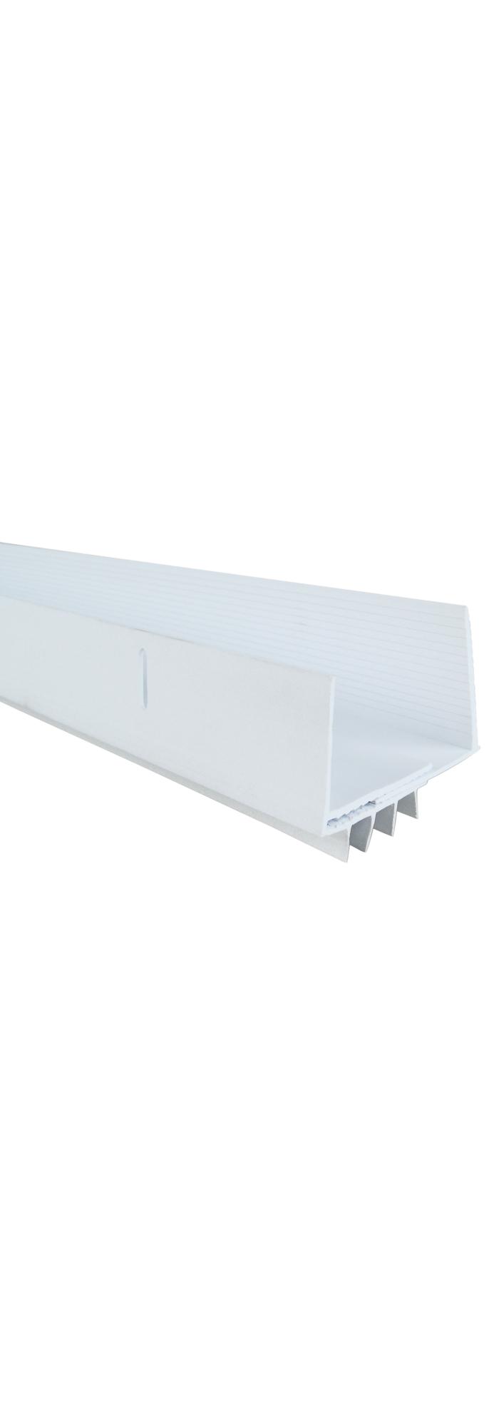 Bas de Porte Blanc en Forme de U