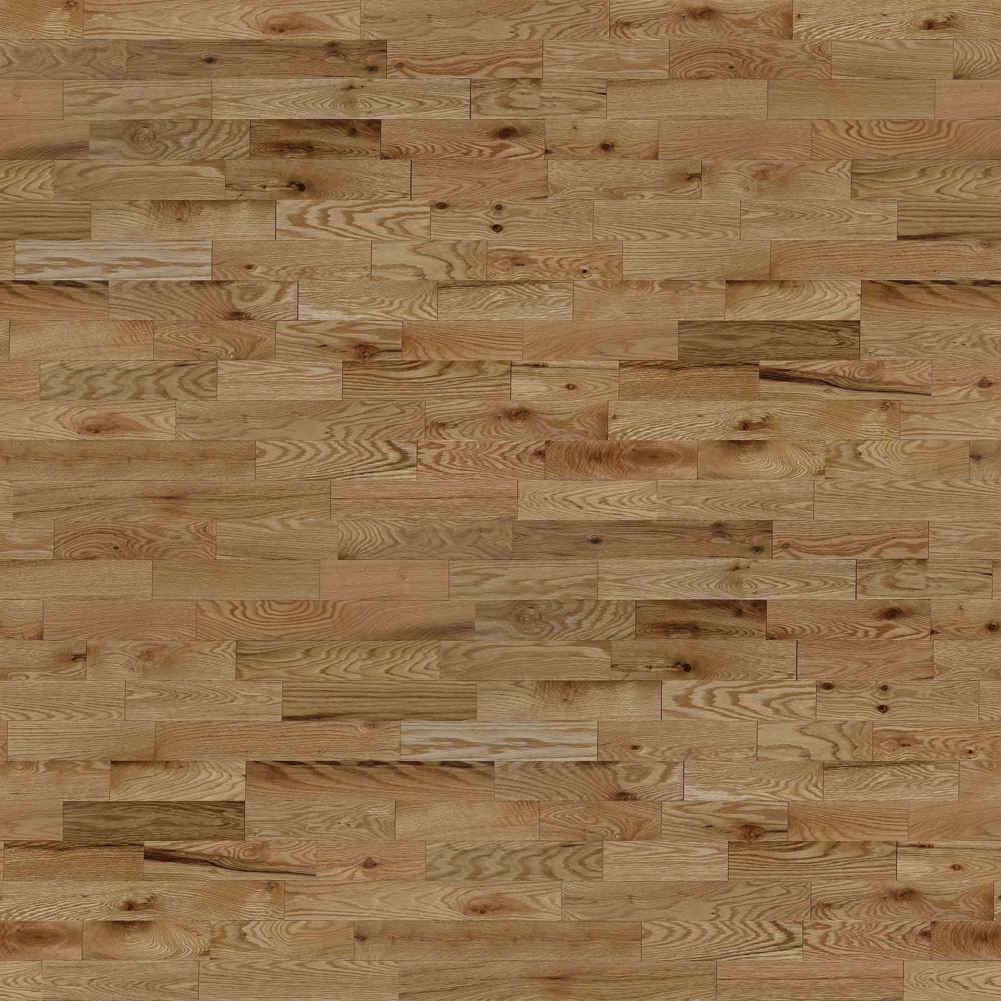 Plancher de bois franc colonial en chêne rouge