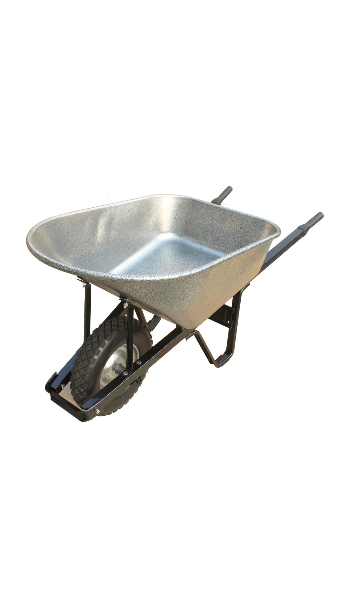 6 Cu.Ft. Steel Wheelbarrow