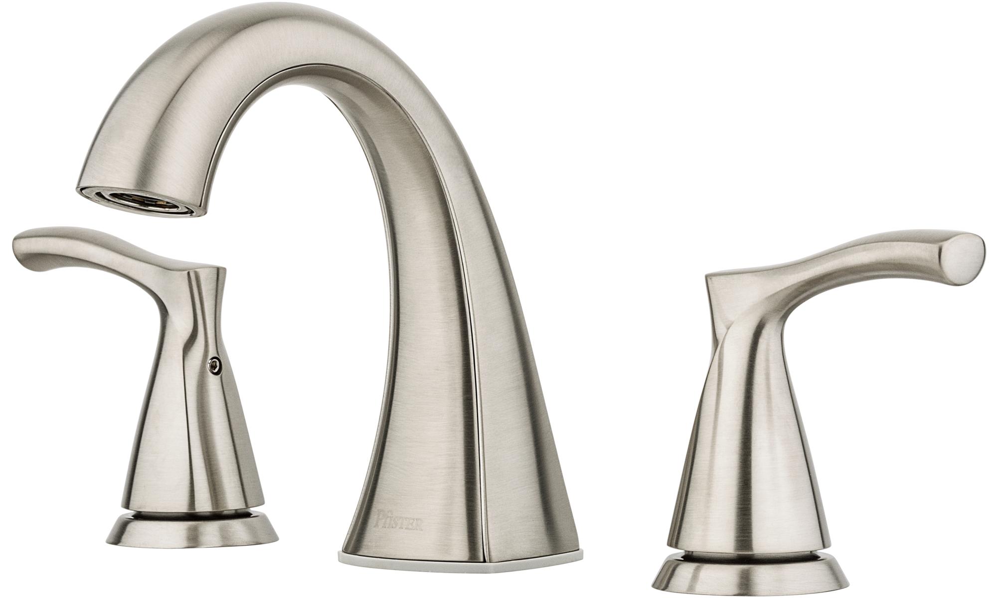 Robinet de lavabo fixation centrale 8 po Masey nickel bross