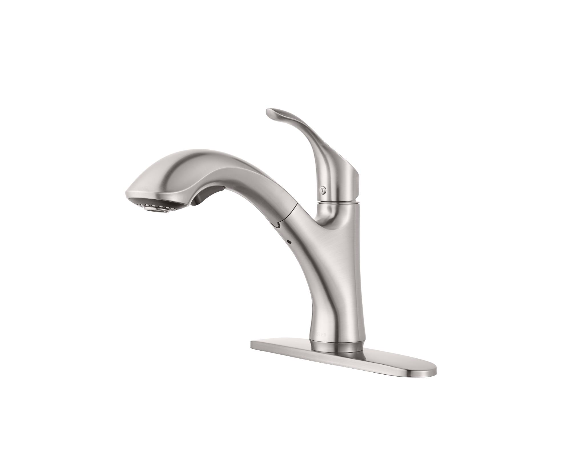 Corvo Single Handle Stainless Steel Kitchen Faucet