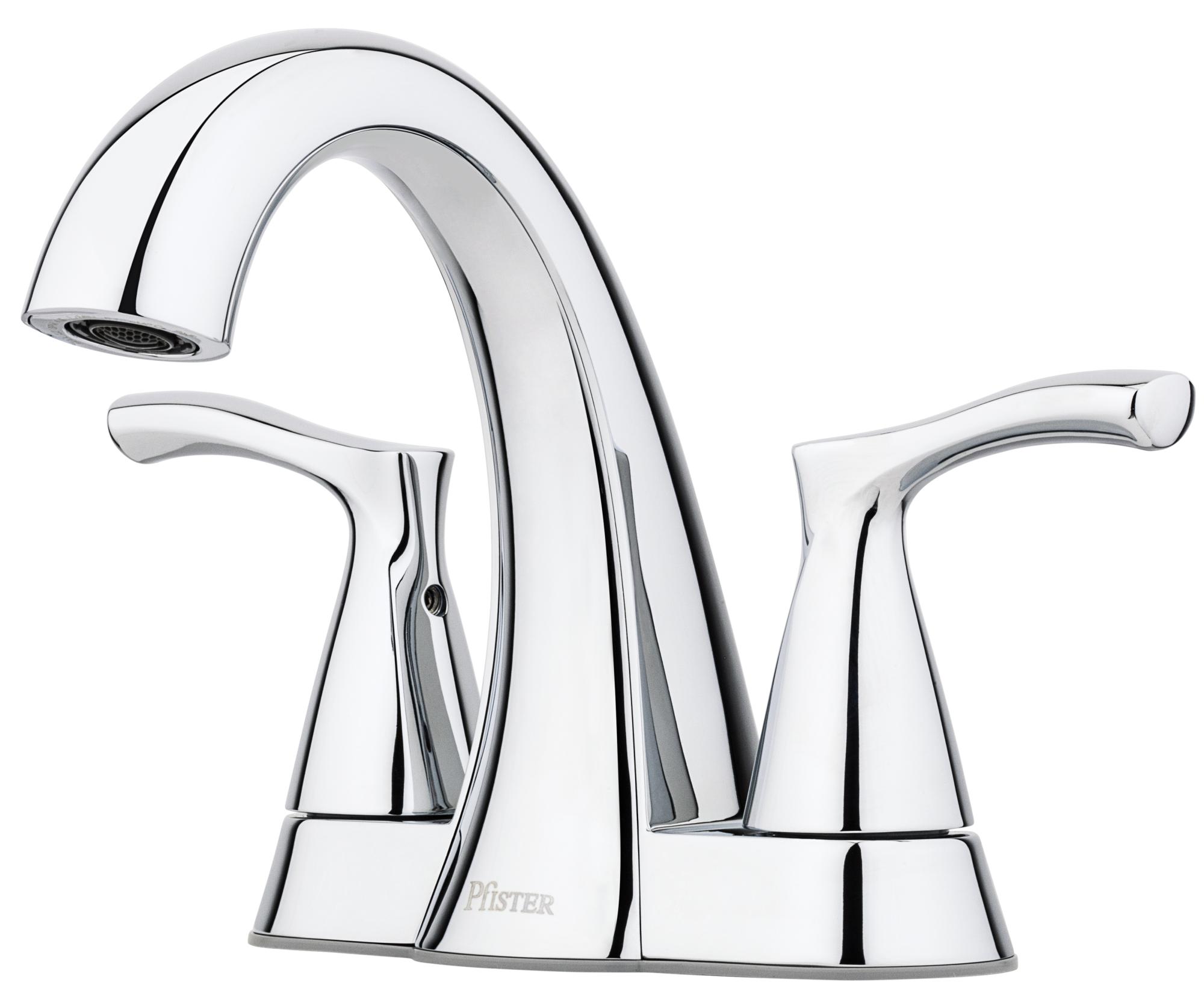 Masey 4" Centre 2 Handle Chrome Lavatory Faucet