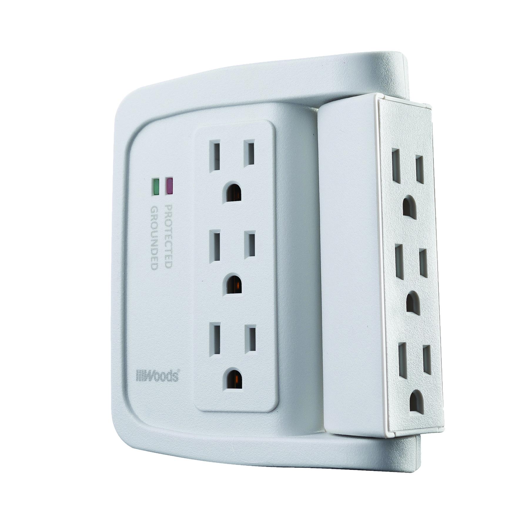 6 Outlet Swivel Surge Protector