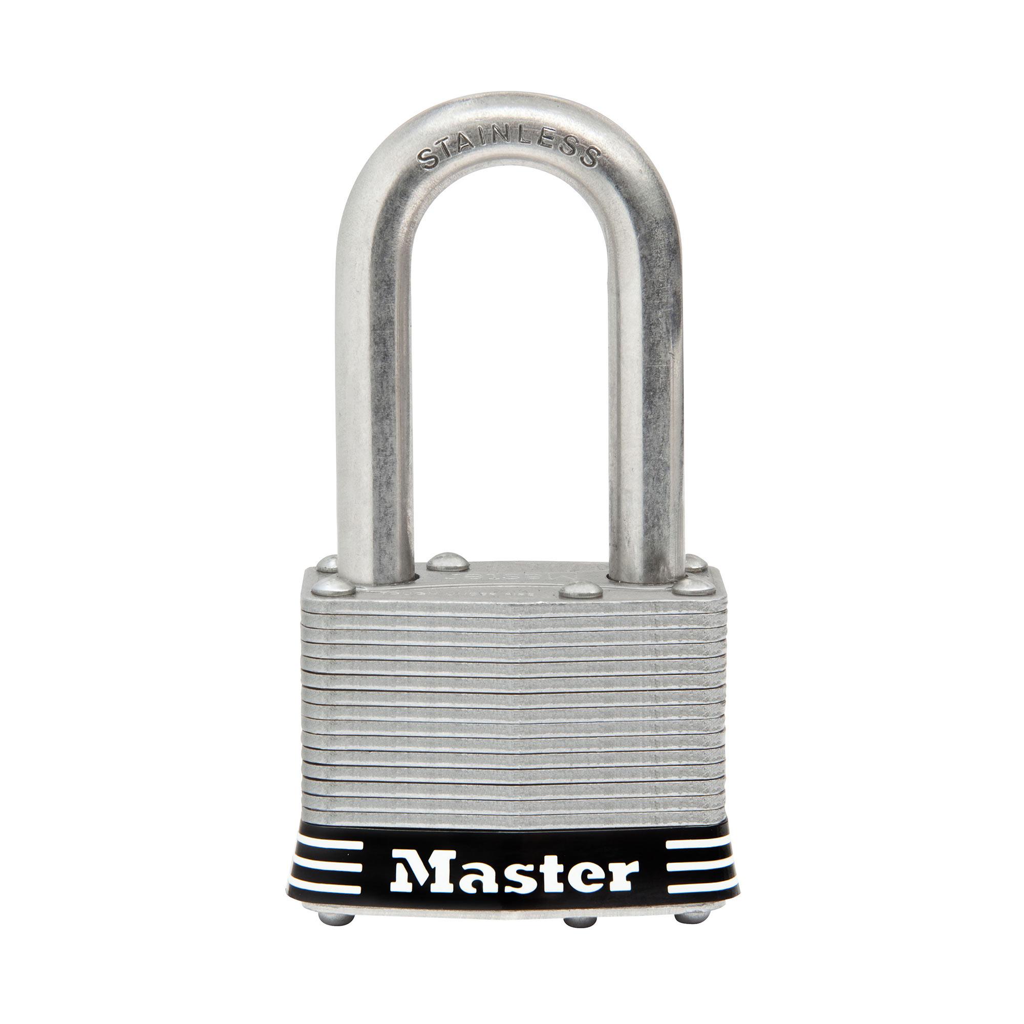 1-3/4" Laminated Stainless Steel Padlock 1-1/2" Shackle