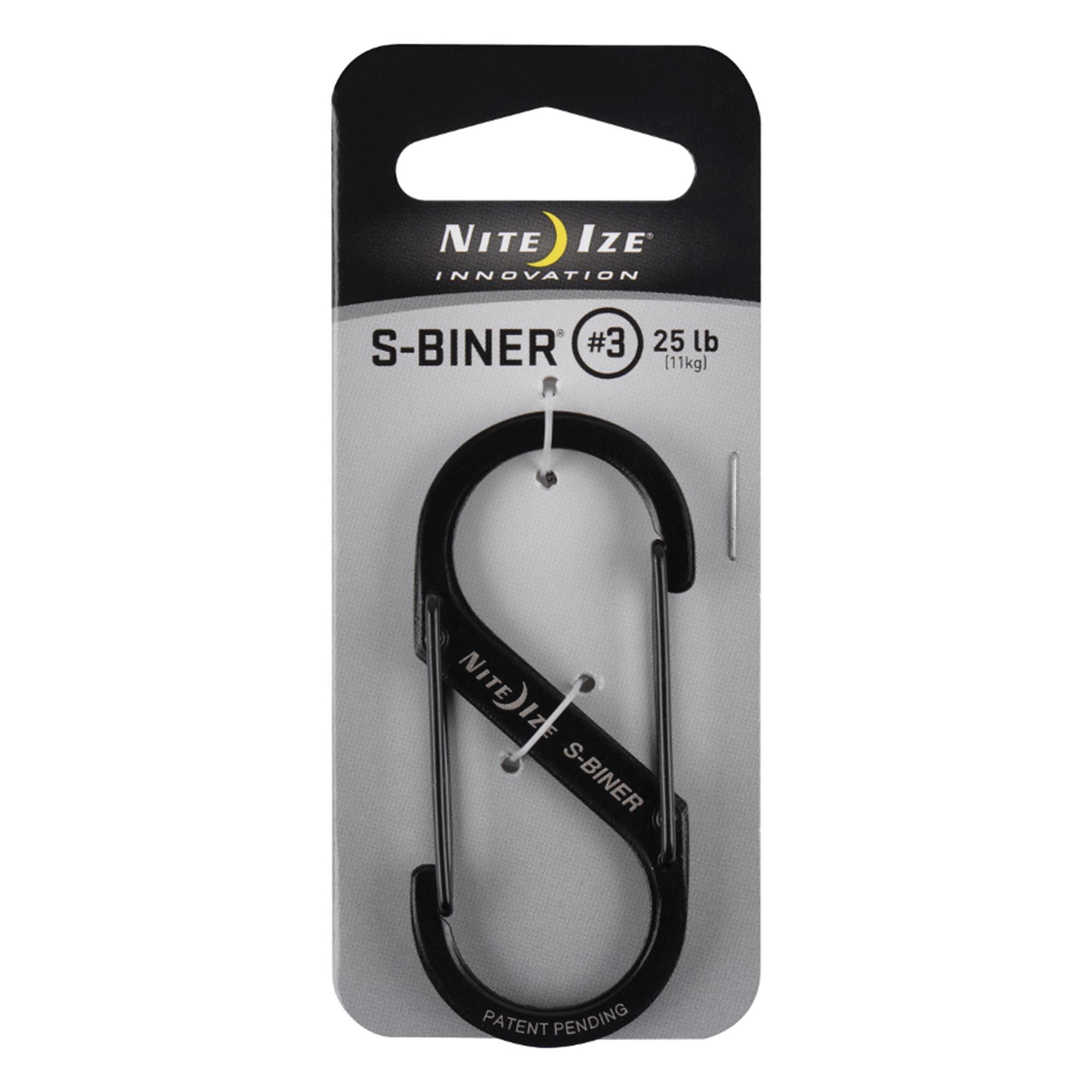 Mousqueton double S-biner n° 3