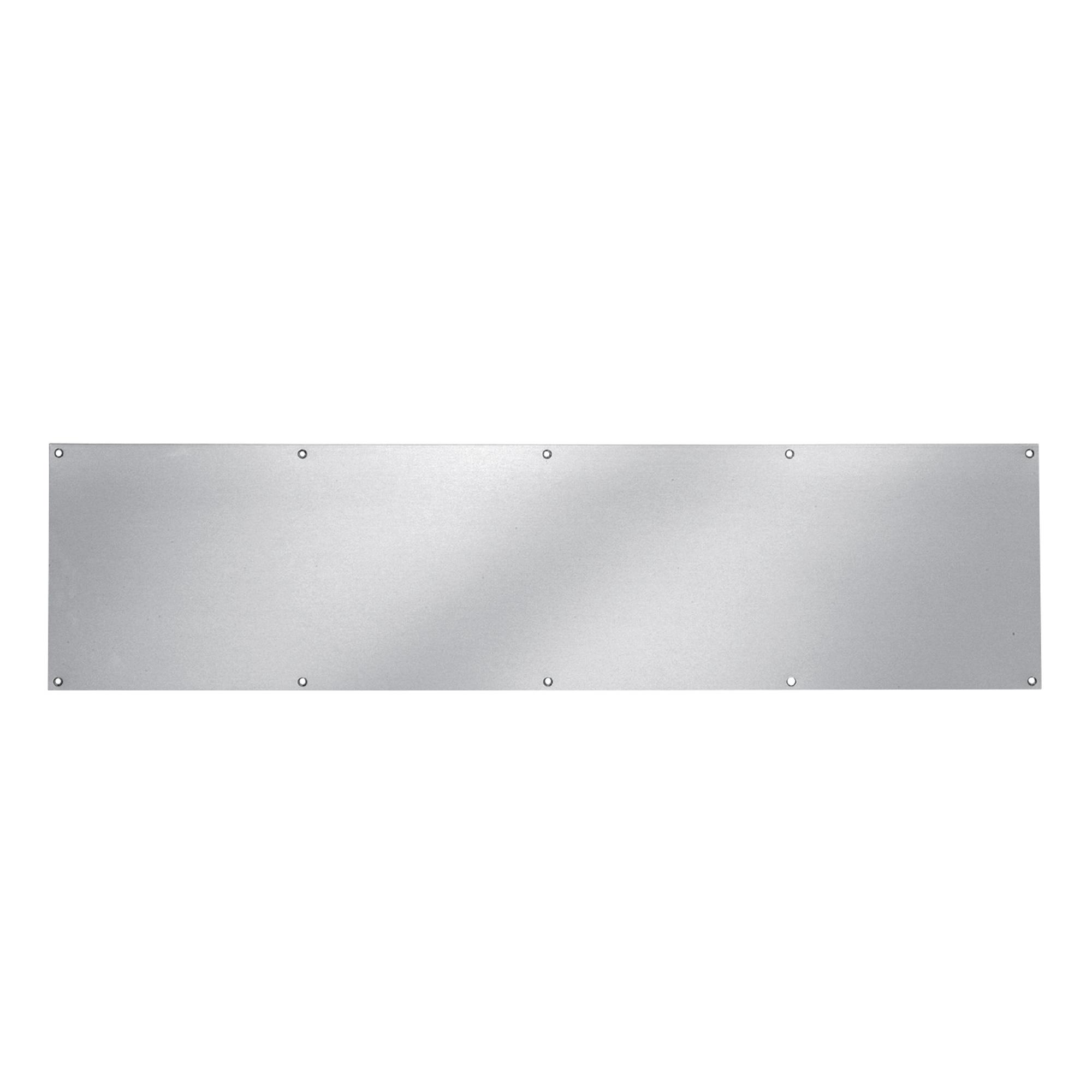 6" x 32" Kick Plate, Satin Aluminum