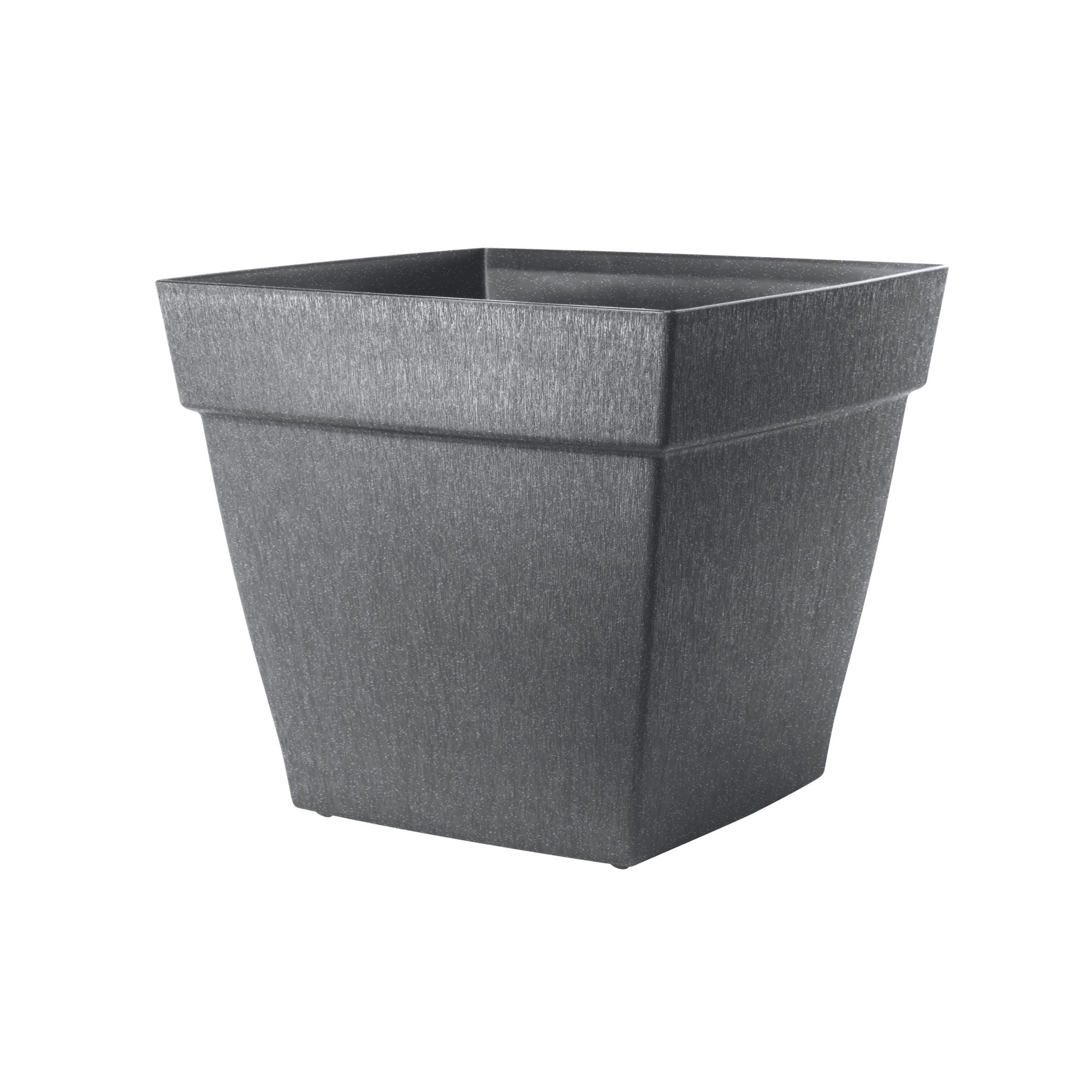 Jardinière de patio Harmony 16 po, gris