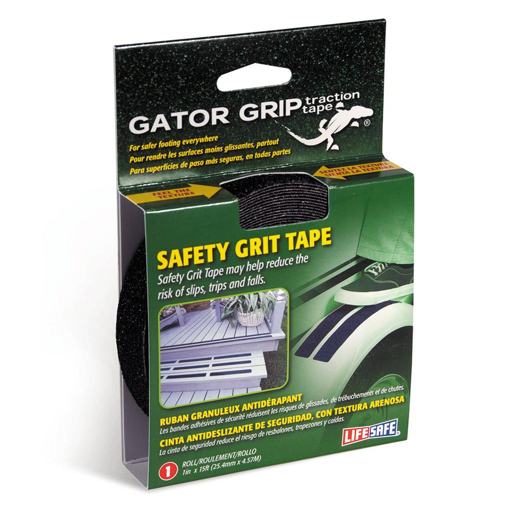 Ruban à prise antidérapante Gator 1 po x 15 pi, noir