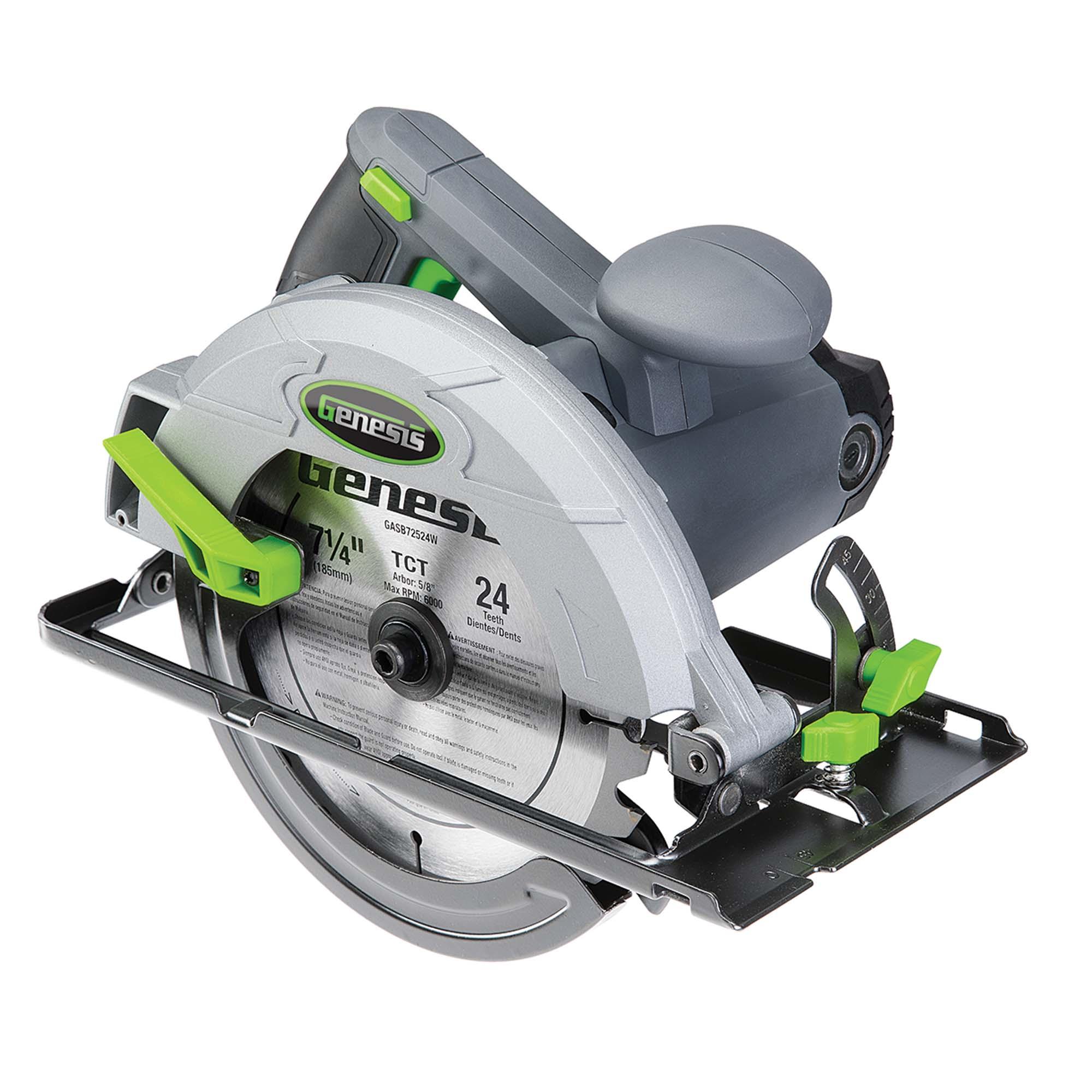 Scie circulaire 13 A 7 1/4 po