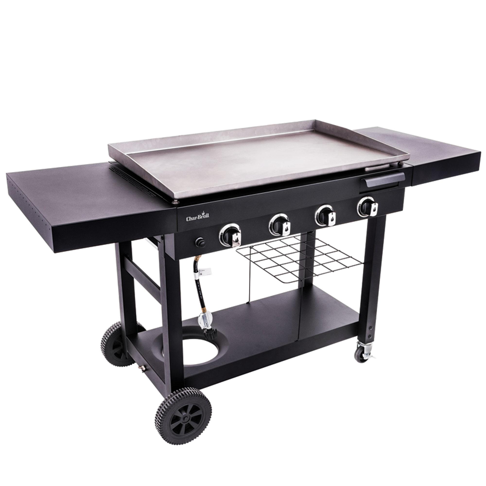 Plaque chauffante au gaz 4 brûleurs Char-Broil® à chariot
