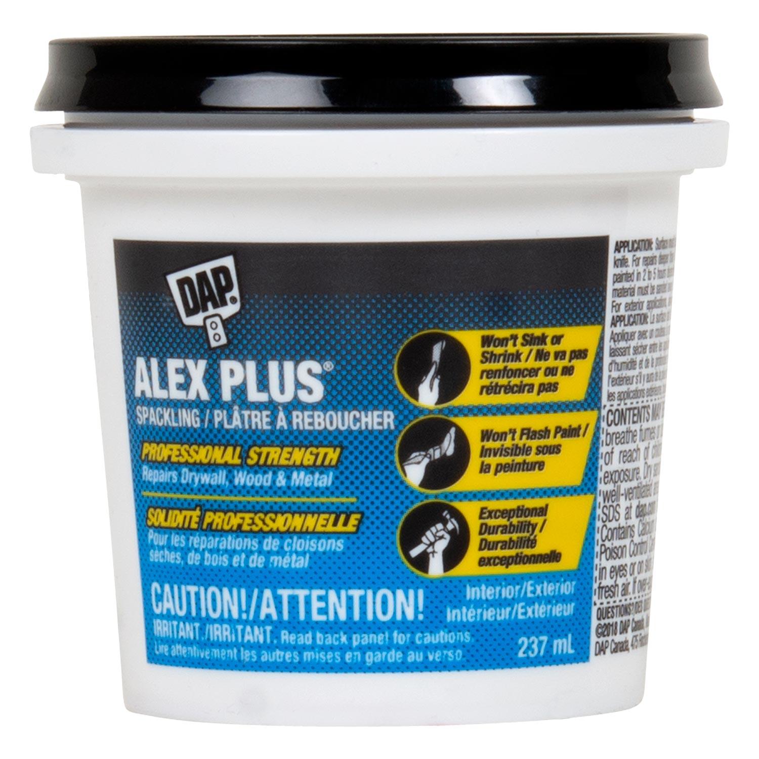 Alex Plus Spackling White 237ml