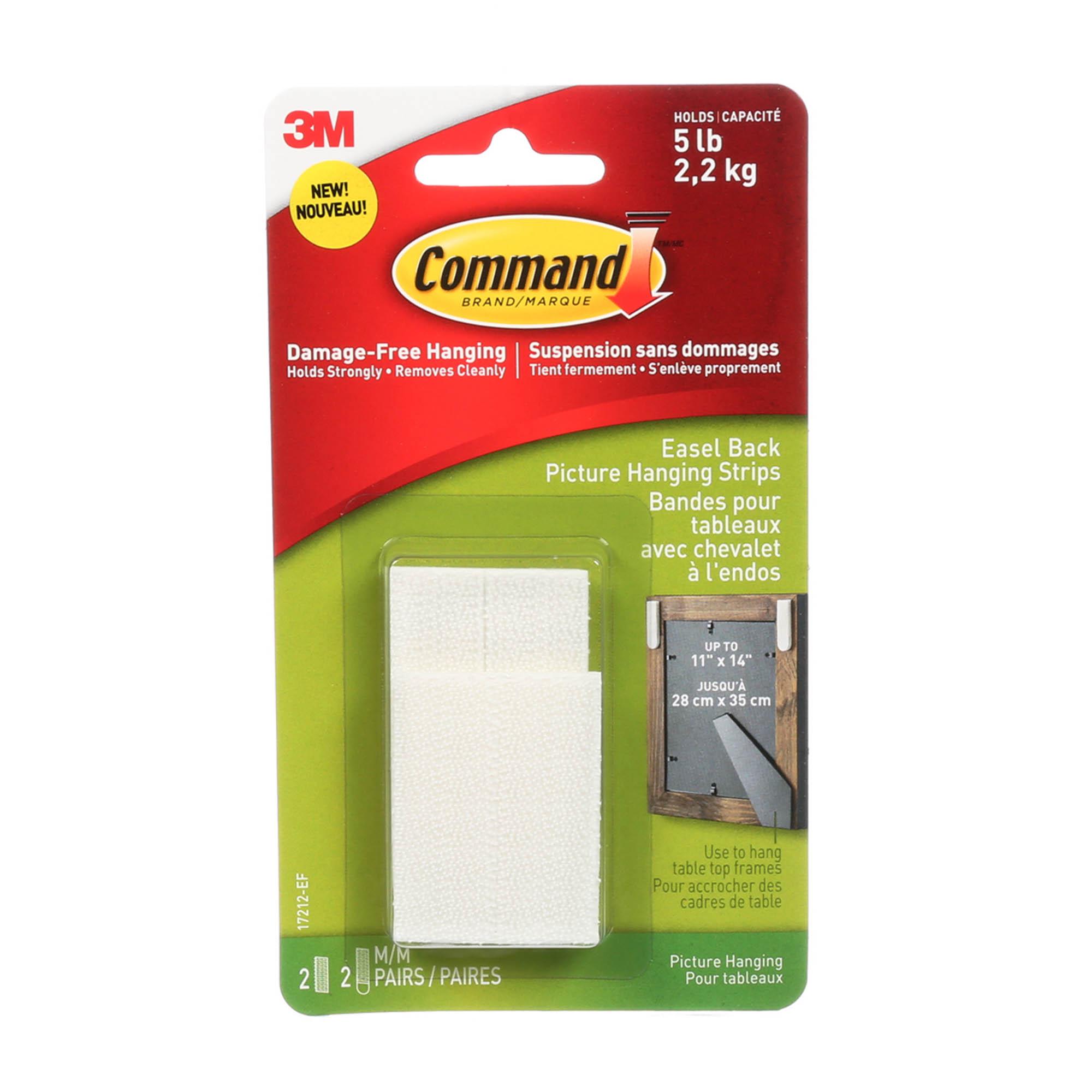 Bandes à suspension de cadre Command™ arr. à chevalet, moyen
