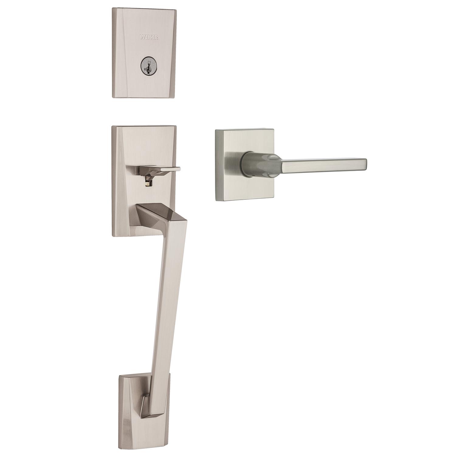 Camino Gripset Halifax Lever Satin Nickel