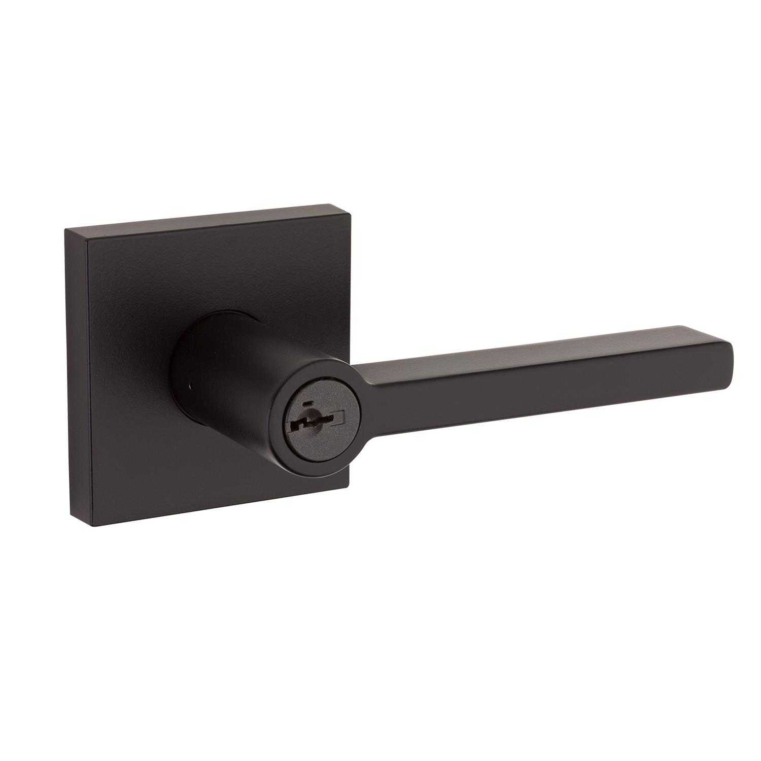 Halifax Entry Lever Matte Black