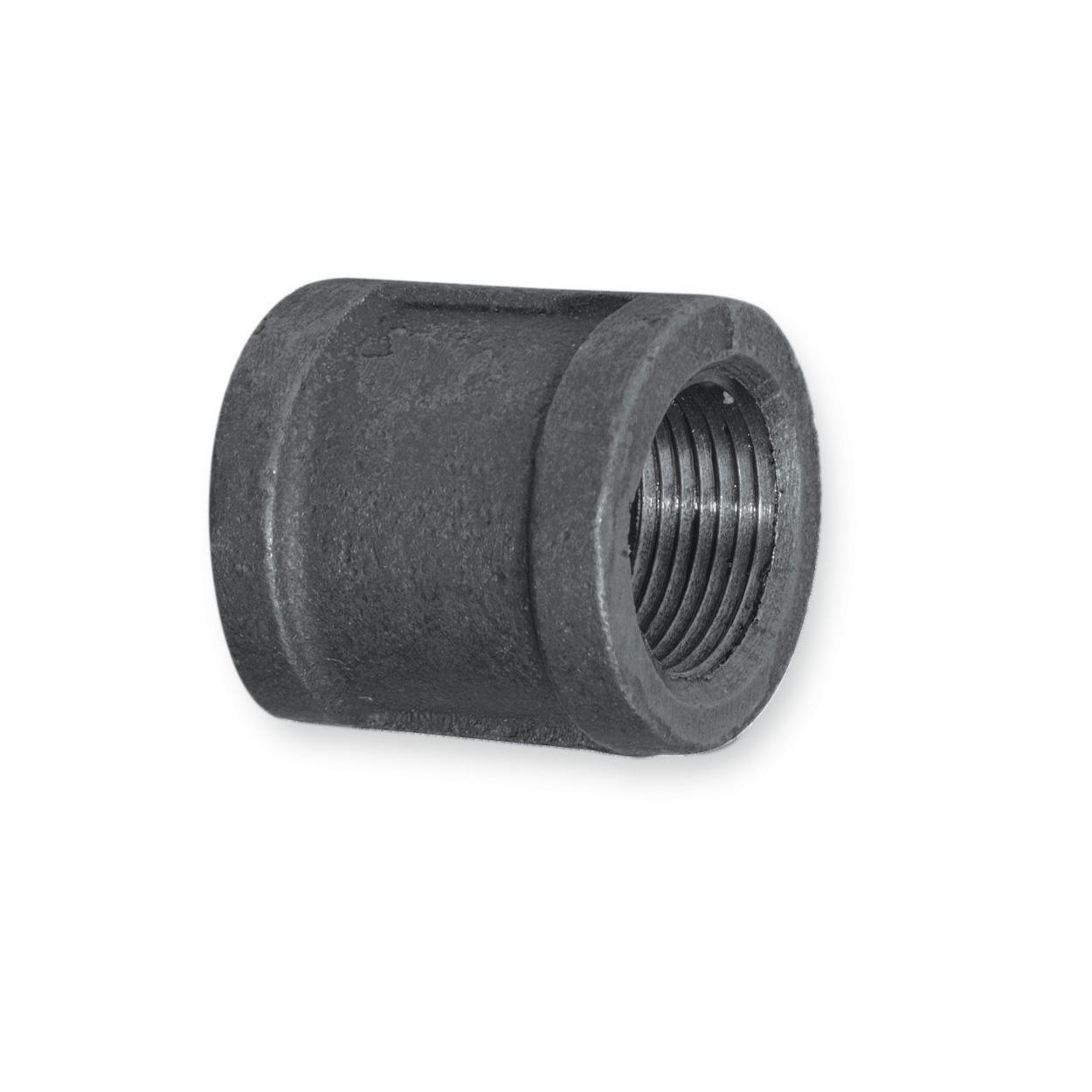 1/2" Fitting Black Iron Coupling