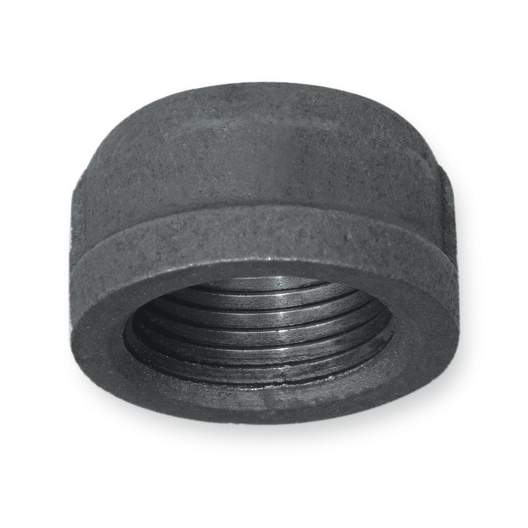 1/2" Fitting Black Iron Cap