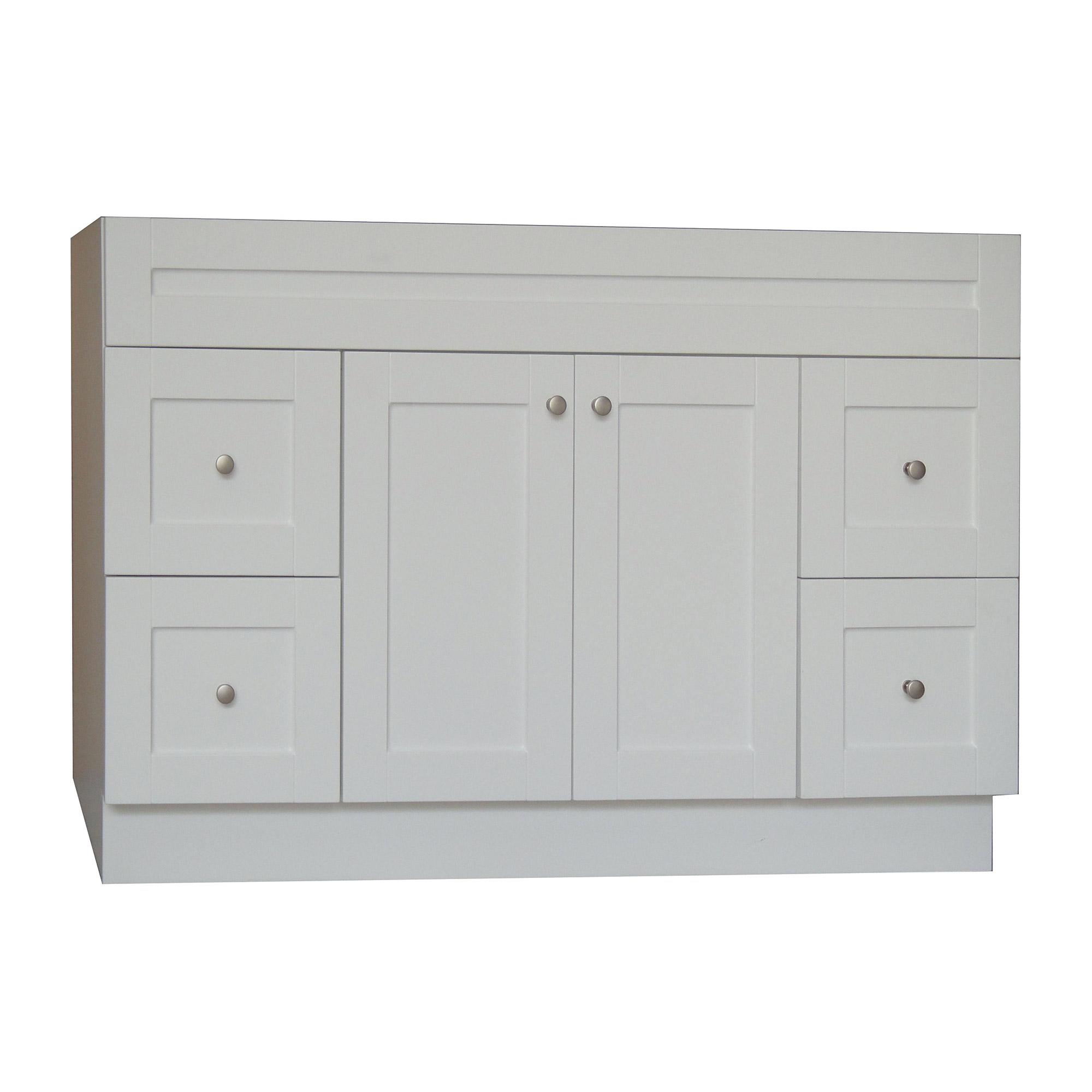 48" Classic White Vanity