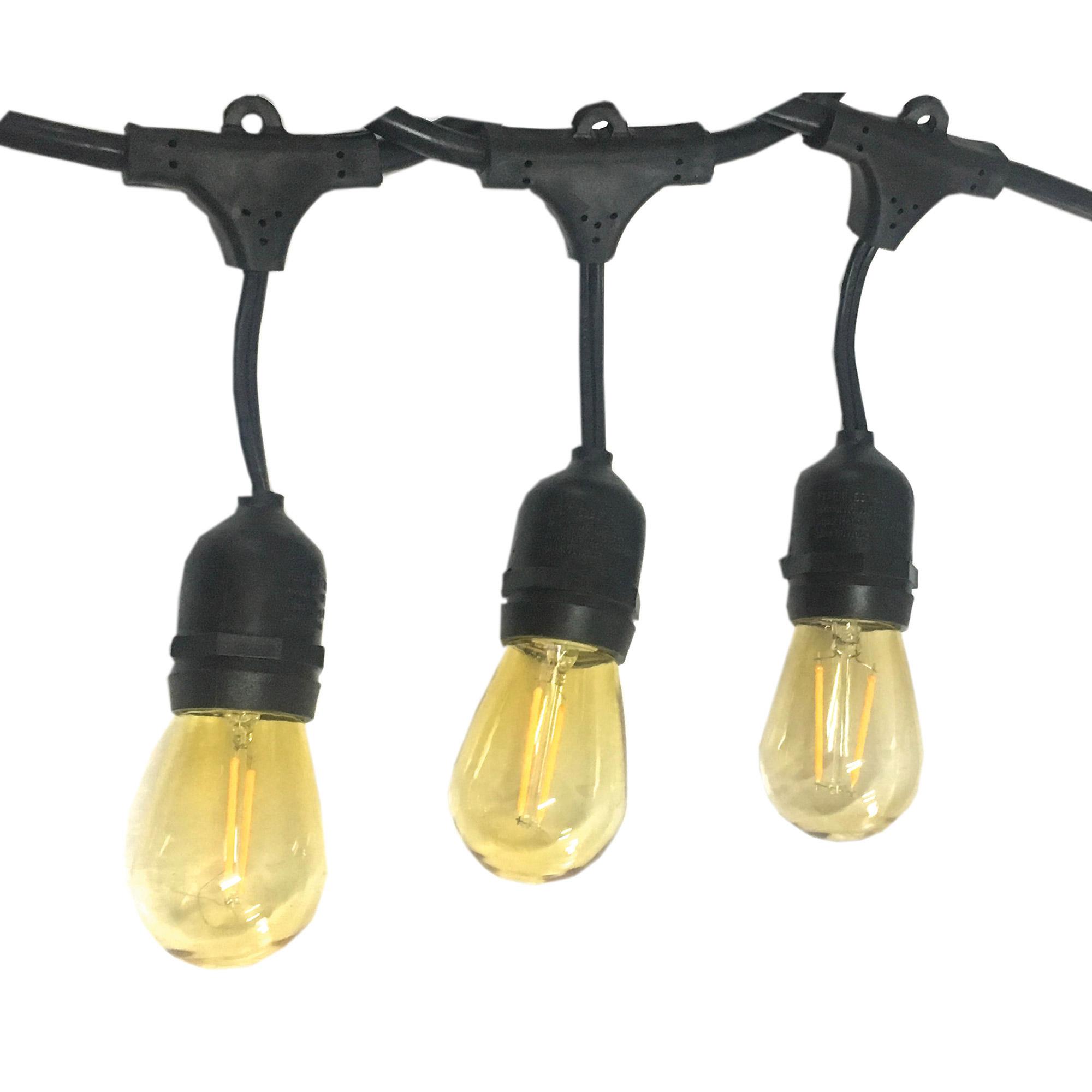 Guirlande lumineuse extérieure enfichable à DEL 24 pi