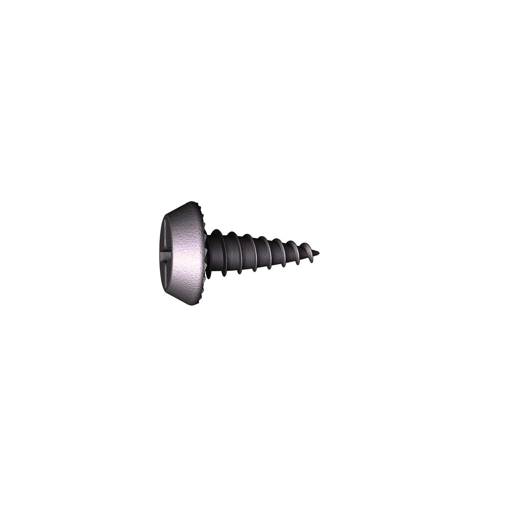 Vis charp auto-perc filet fin tête cylind 6x7/16po bte 1 lb