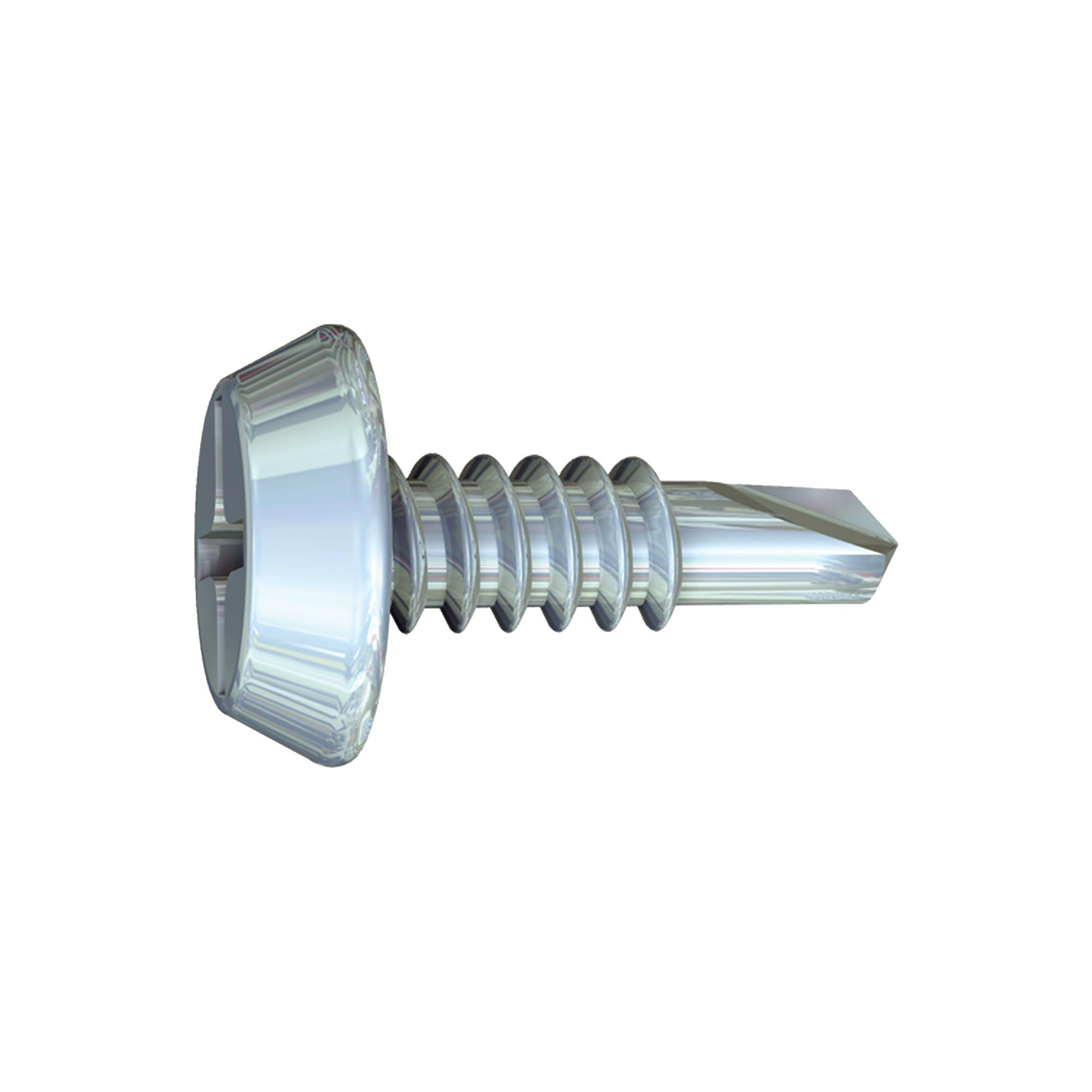 Vis charpente auto-perceuse tête cylind 6 x 7/16po bte 5 lb