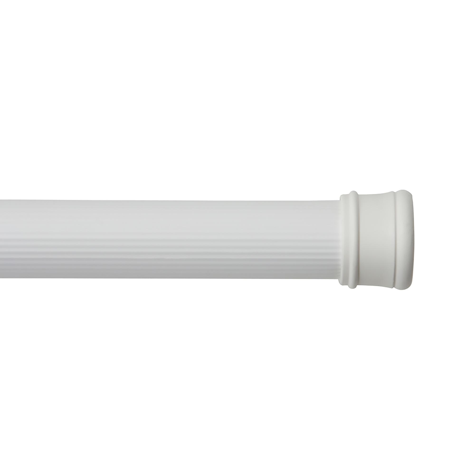 Barre utilitaire ajustable 42 à 72 po, blanc