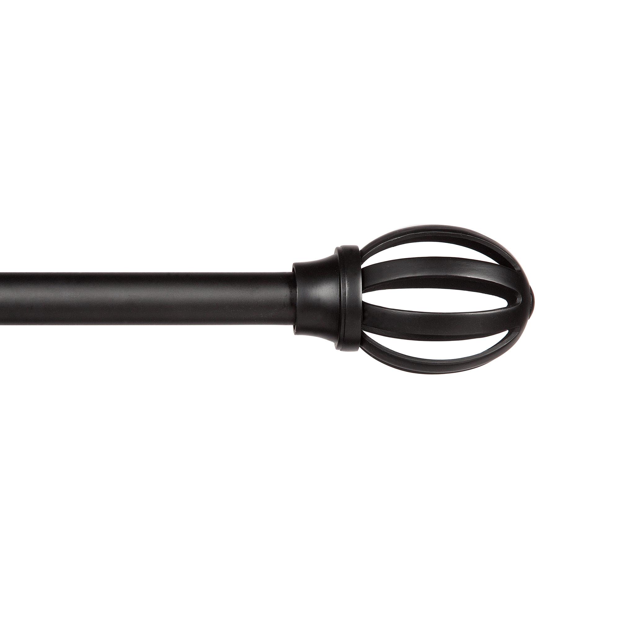 Tringle 66-120 po fix rapide Lilly Cage noir