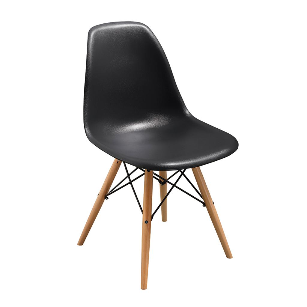 Chaise moulée moderne du milieu du siècle