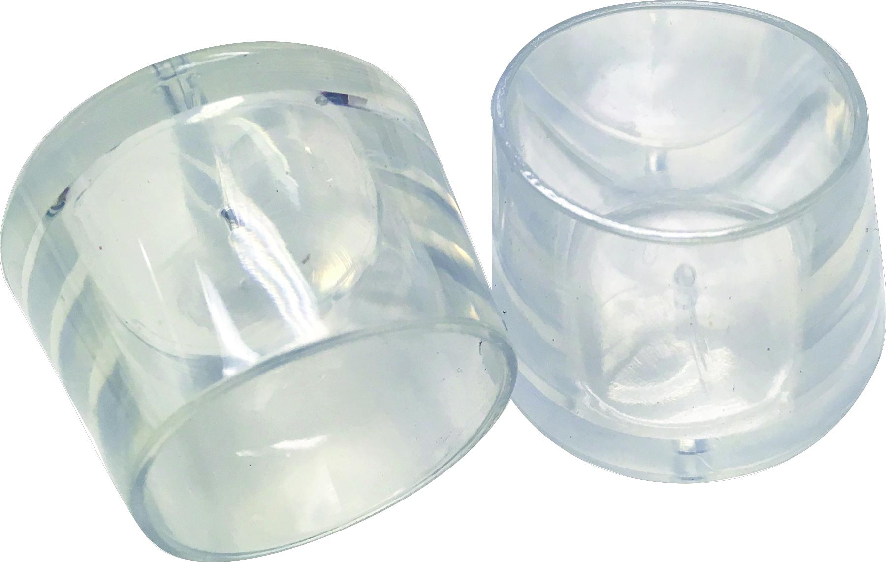 Embout de pattes 1 1/8 po, clairs