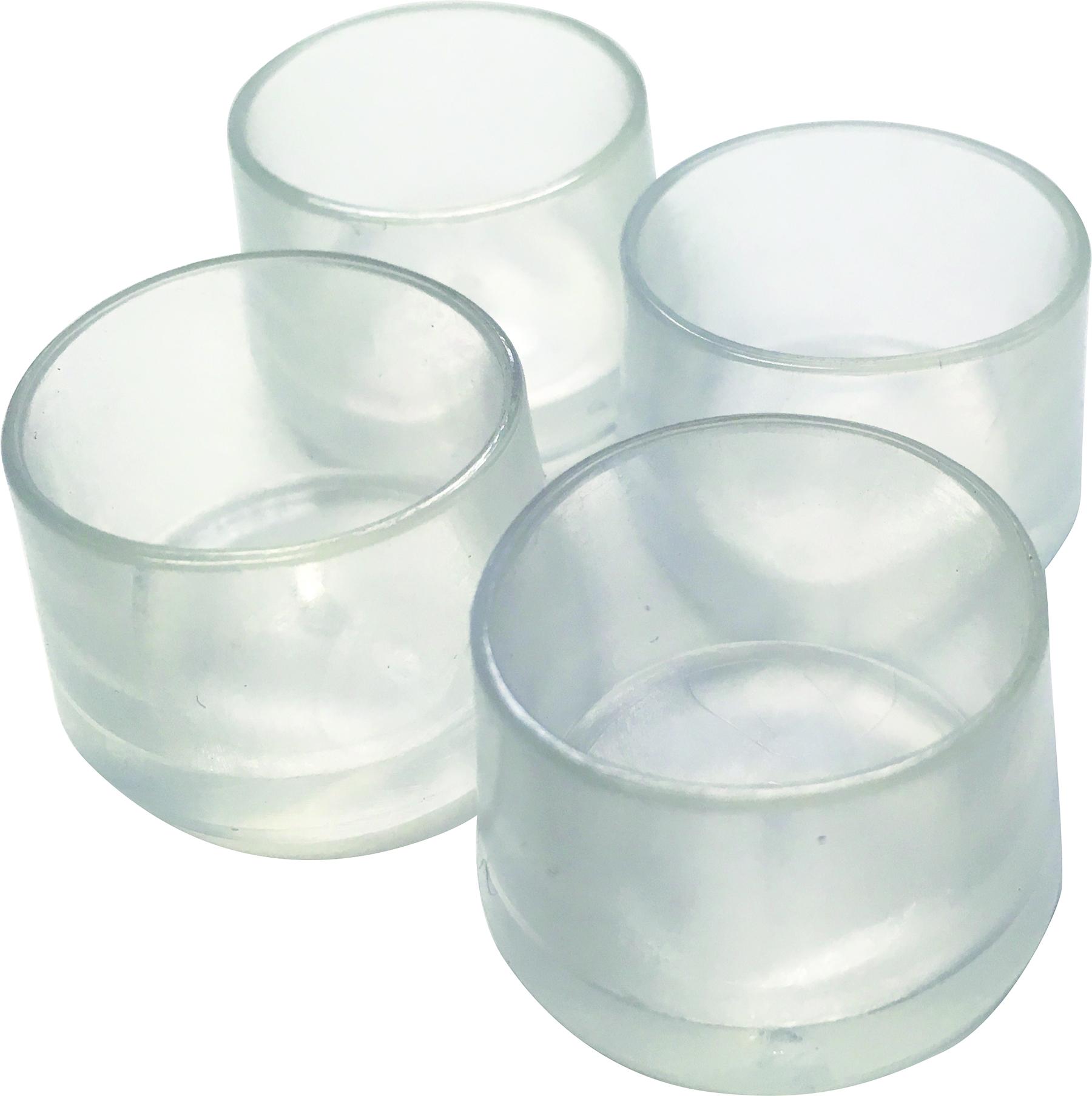 Embouts de pattes 7/8 po, clairs