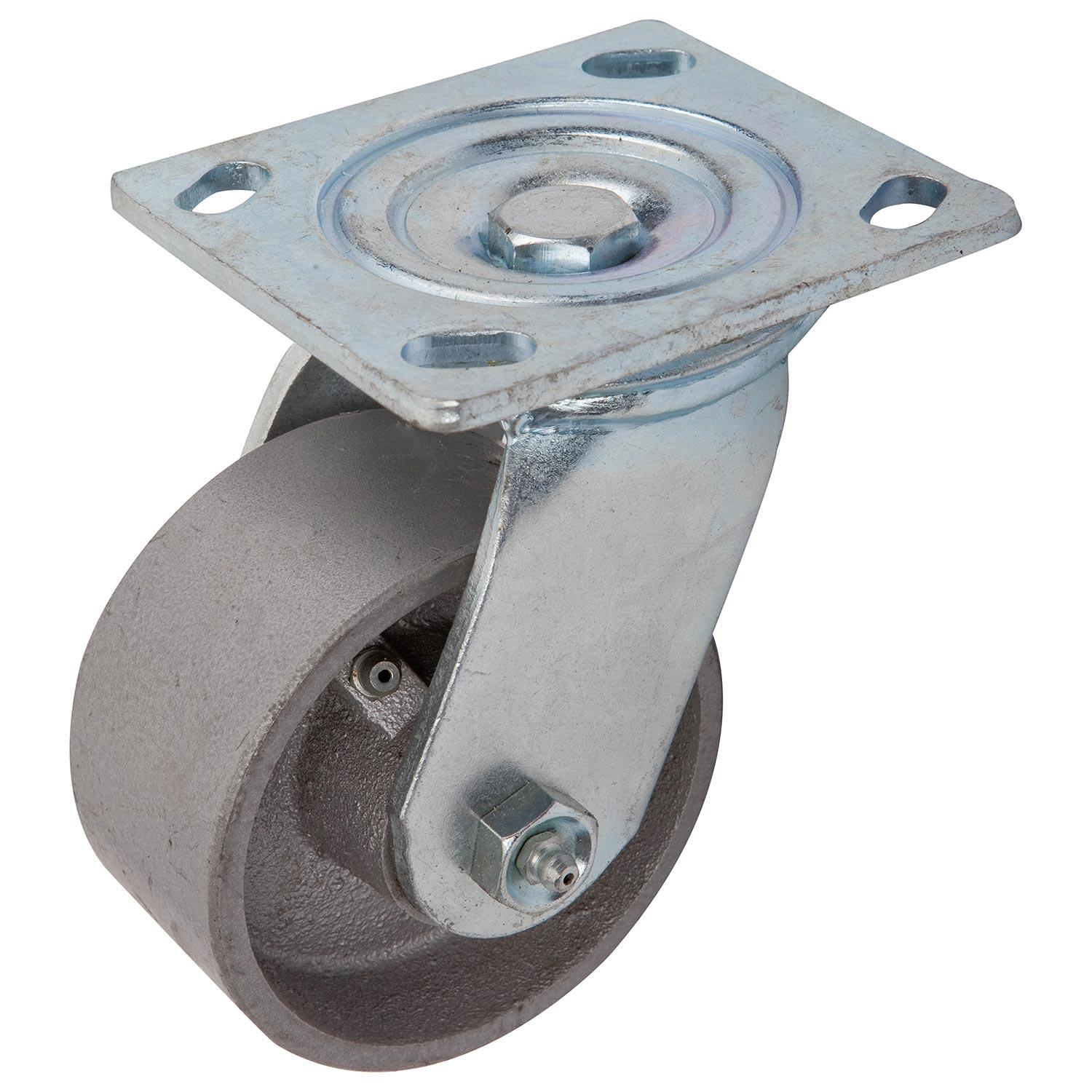 4" Cast Iron Swivel Caster