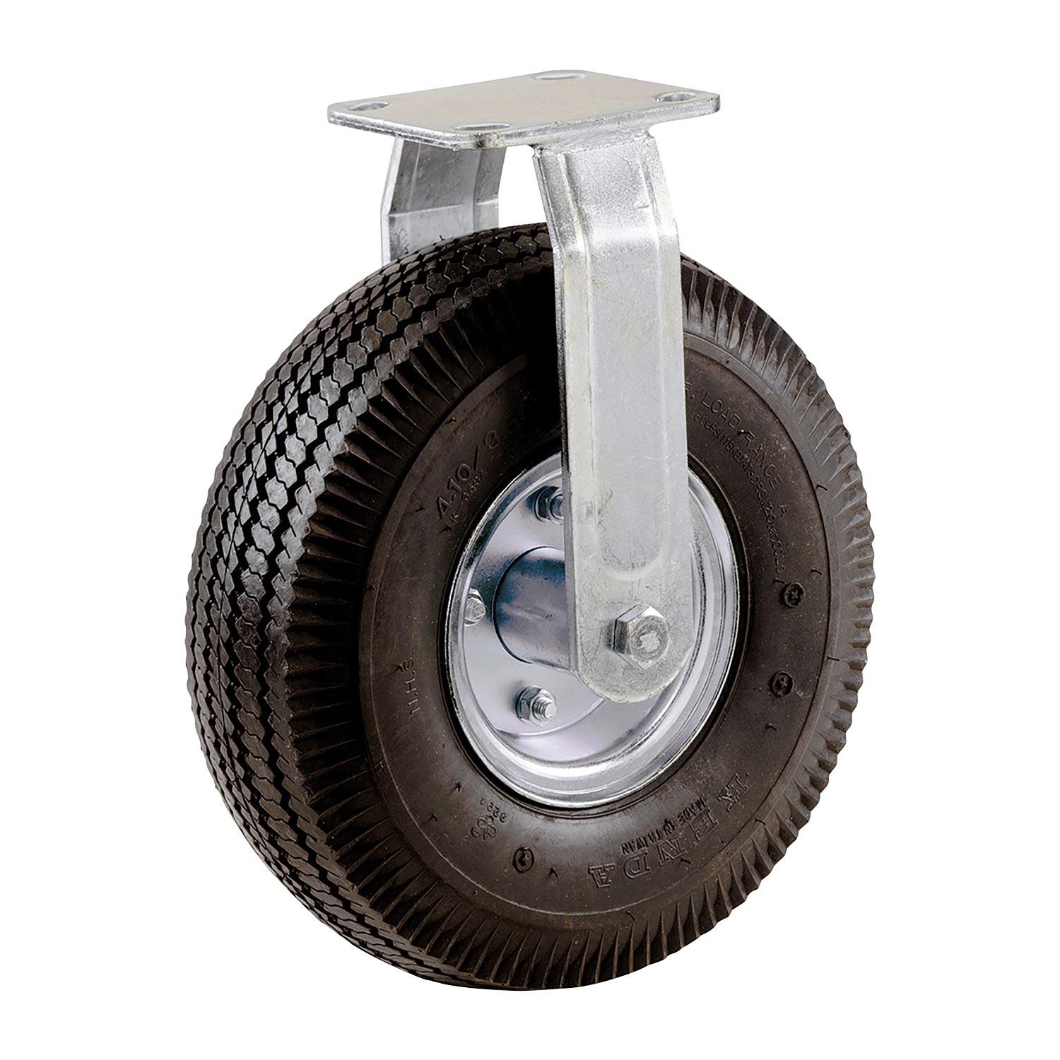 Roue fixe pneumatique 8 po