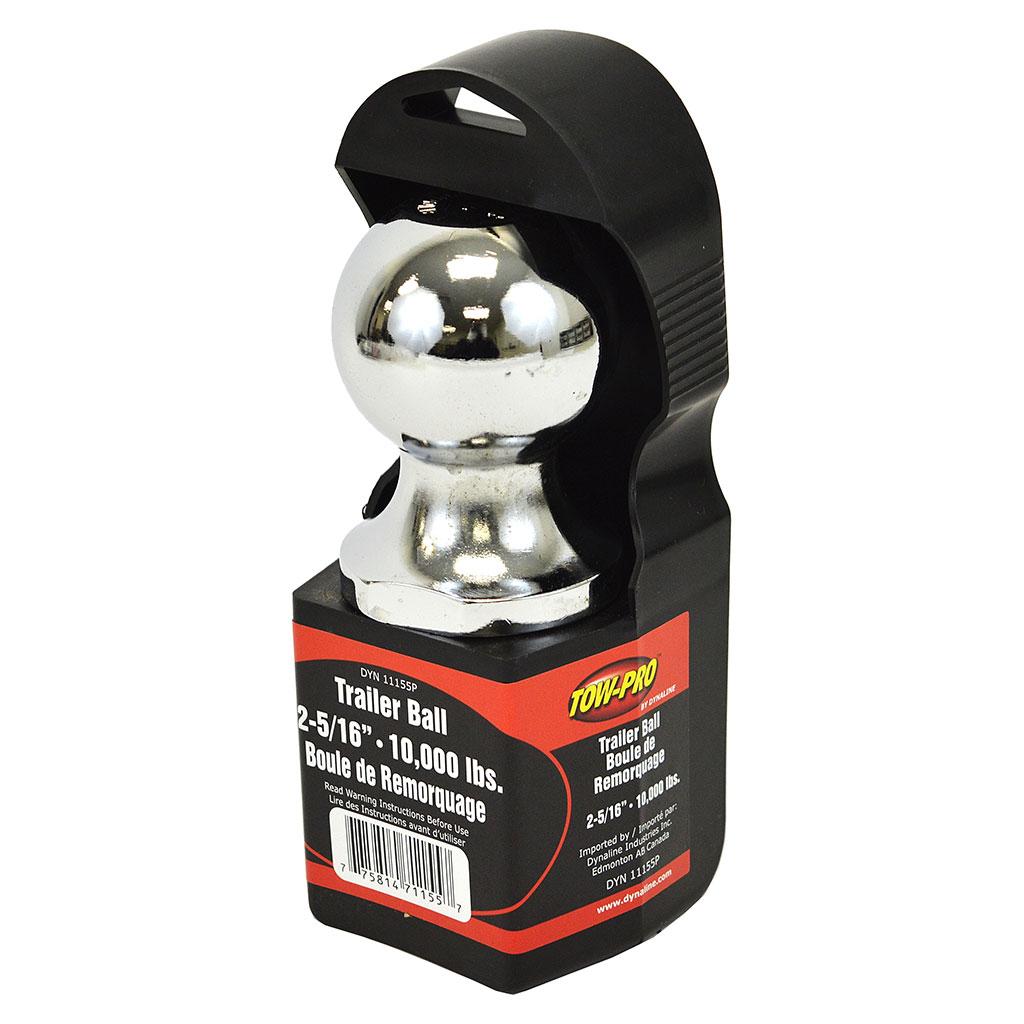 Boule de remorque 2 5/16 po, avec tige de 1 1/4 po