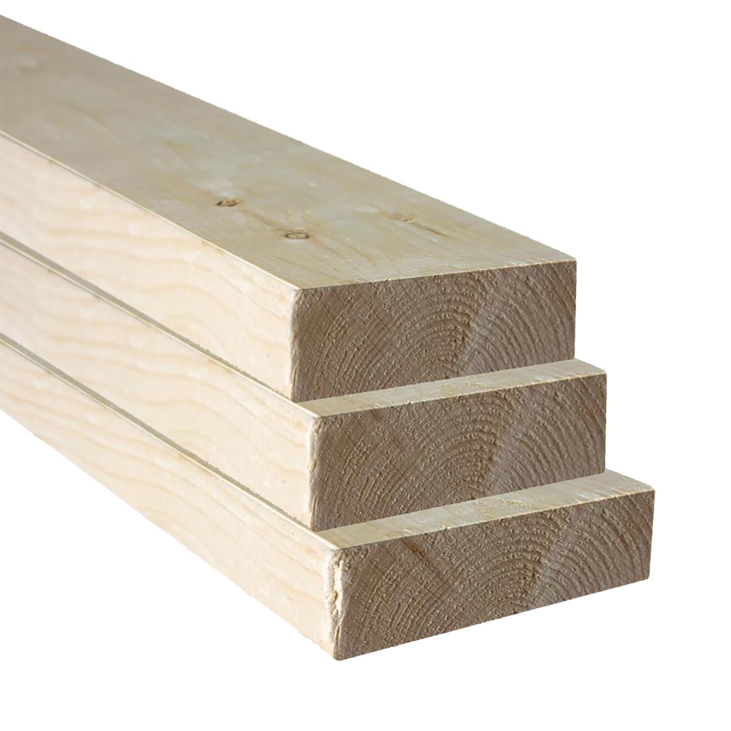 Montant ébouté S-sec 2 x 6 x 93 po