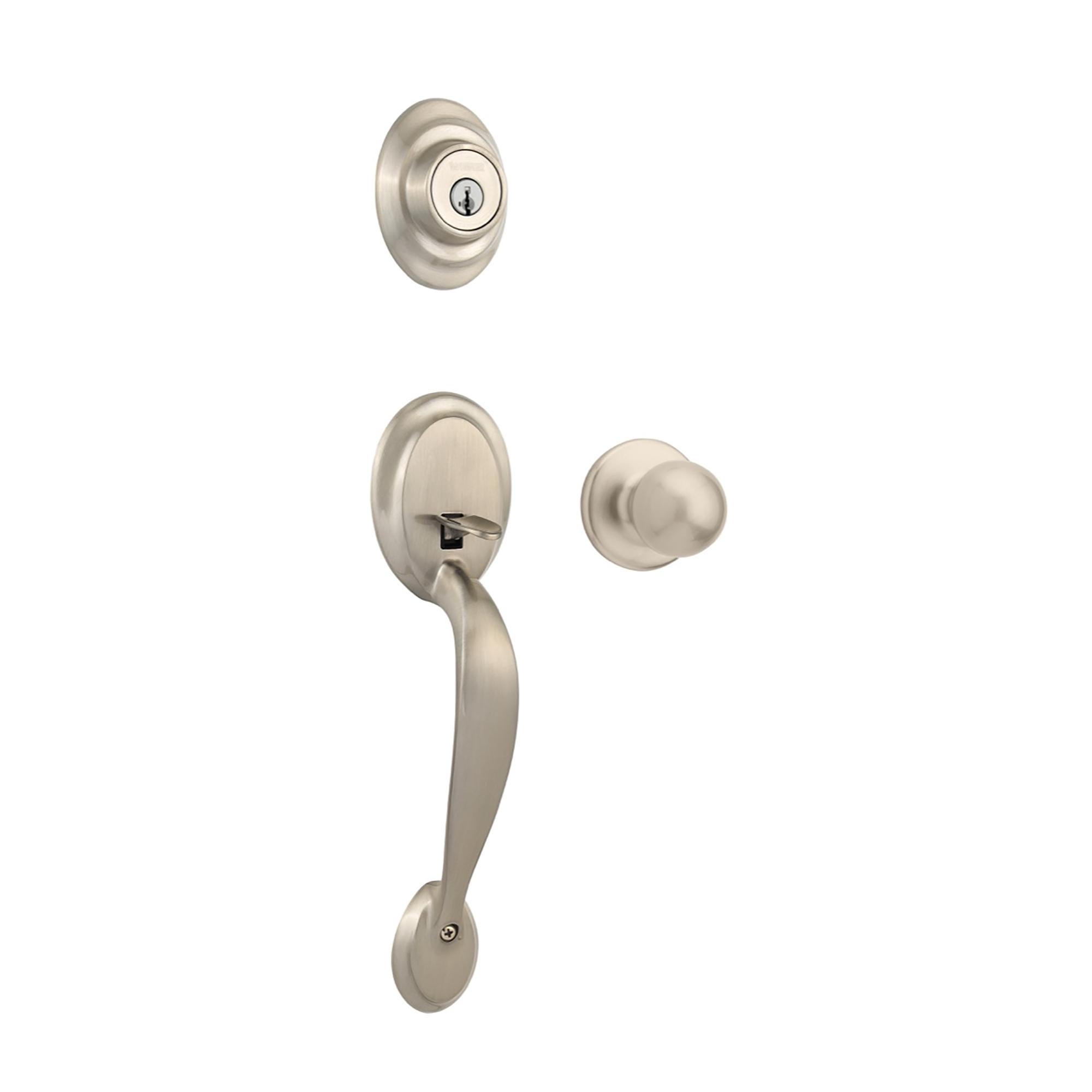 Kingsway Satin Nickel Grip Set