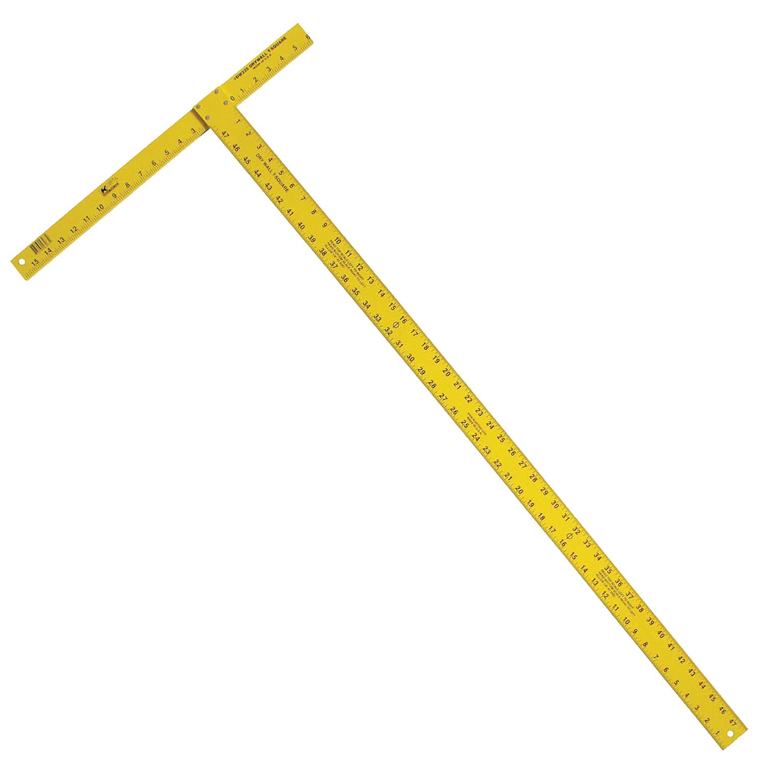48" T-square with Hi Visability