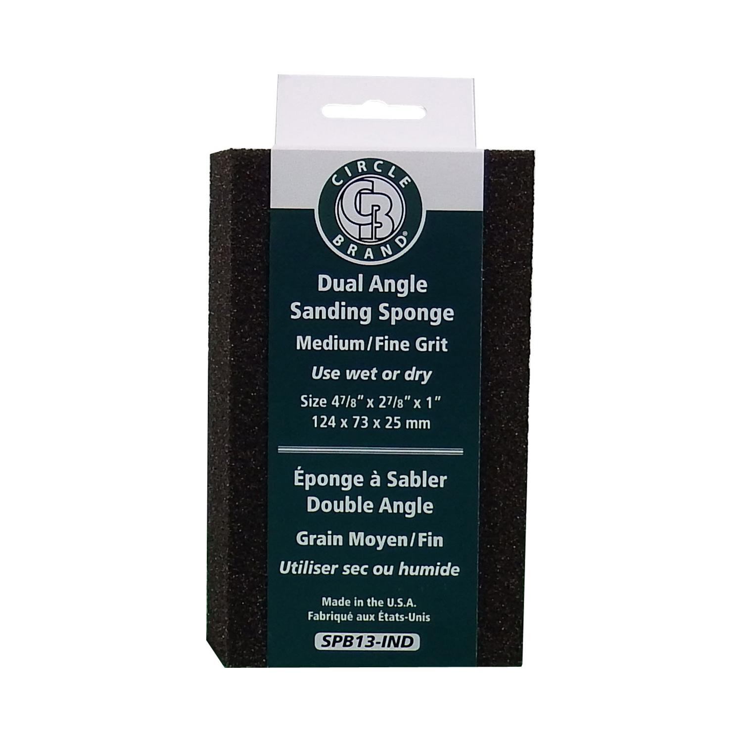 Medium and Fine Grit Dual Angle Sponge