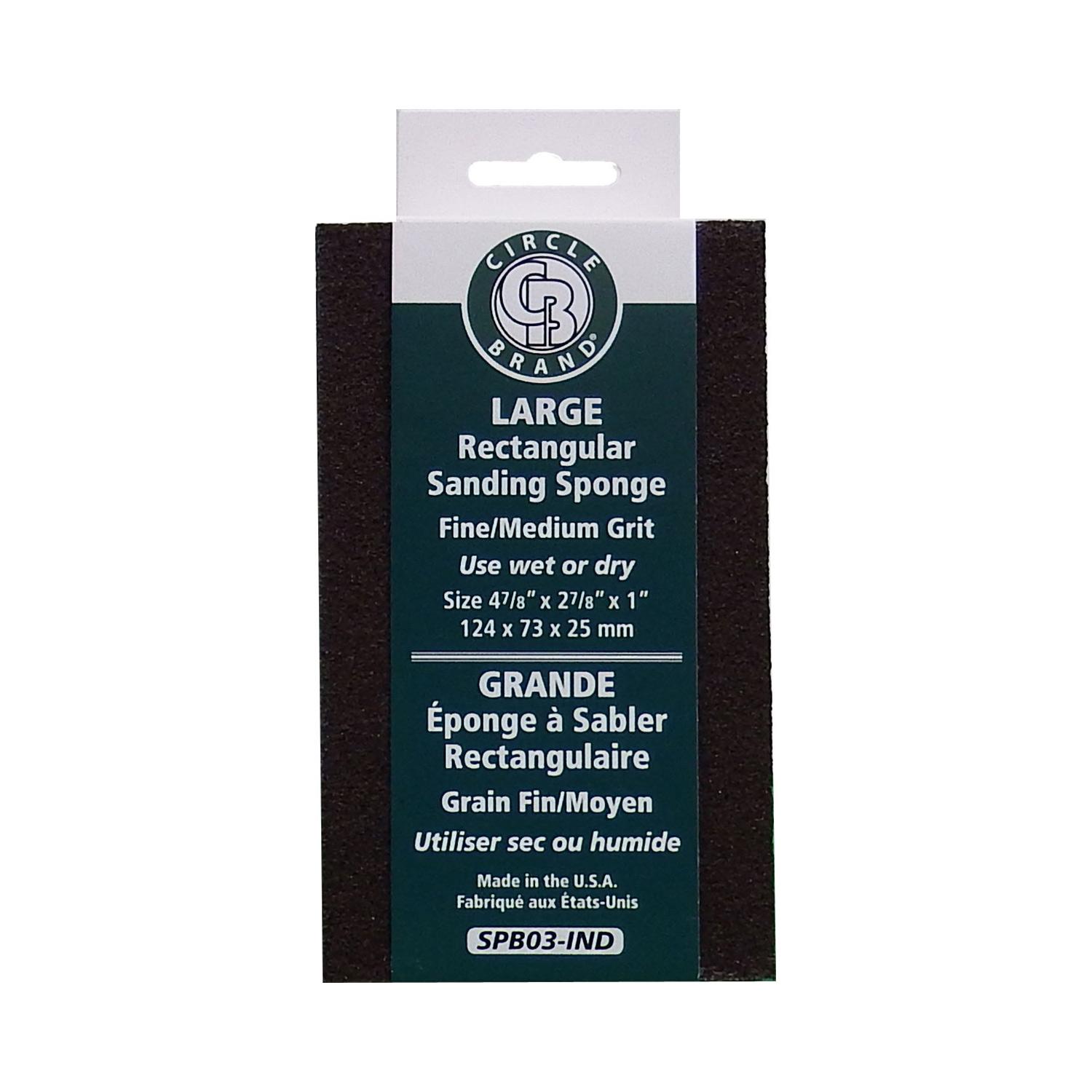 Medium to Fine Grit Rectangle Sponge