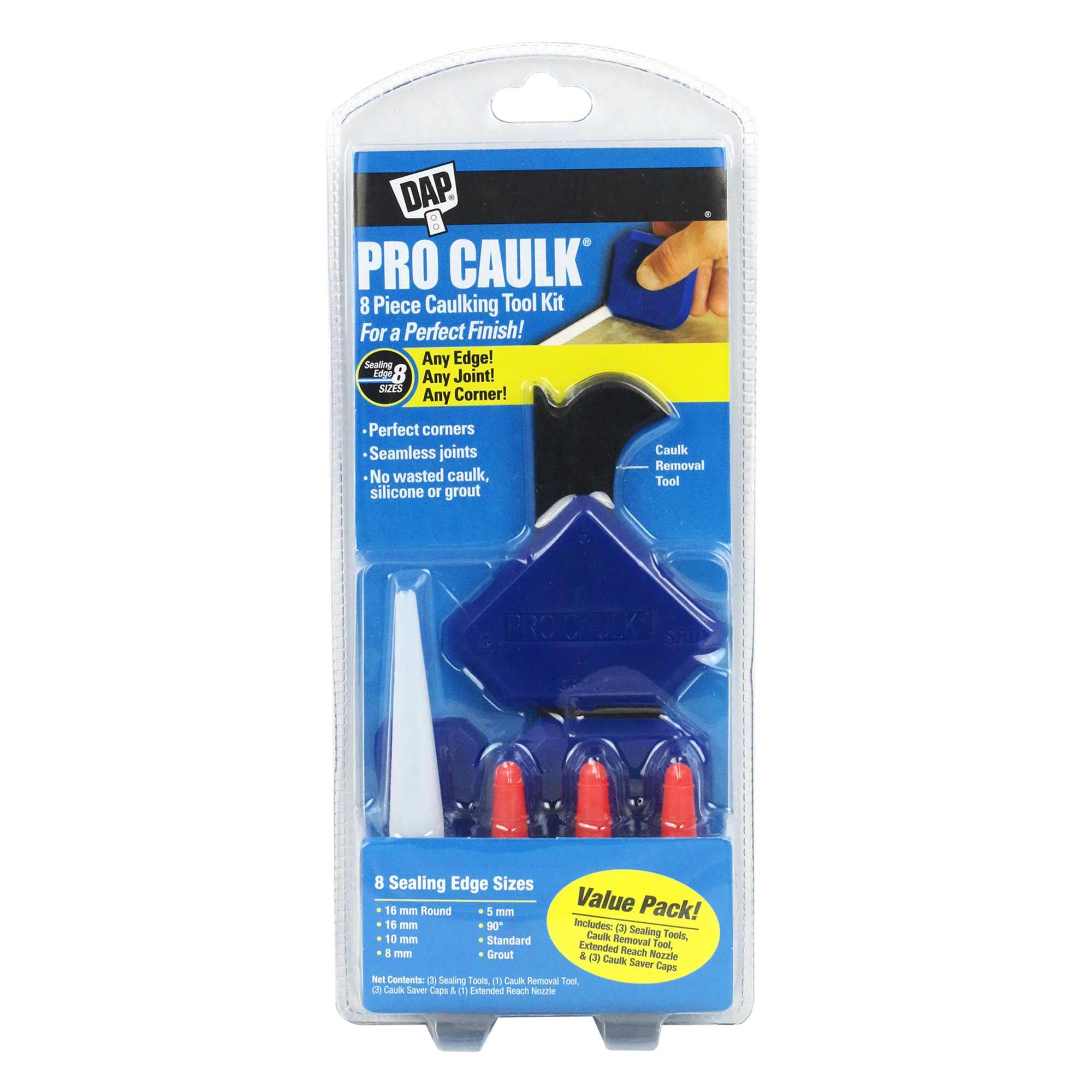 Outils de calfeutrage Dap Pro, trousse de 8 pièces